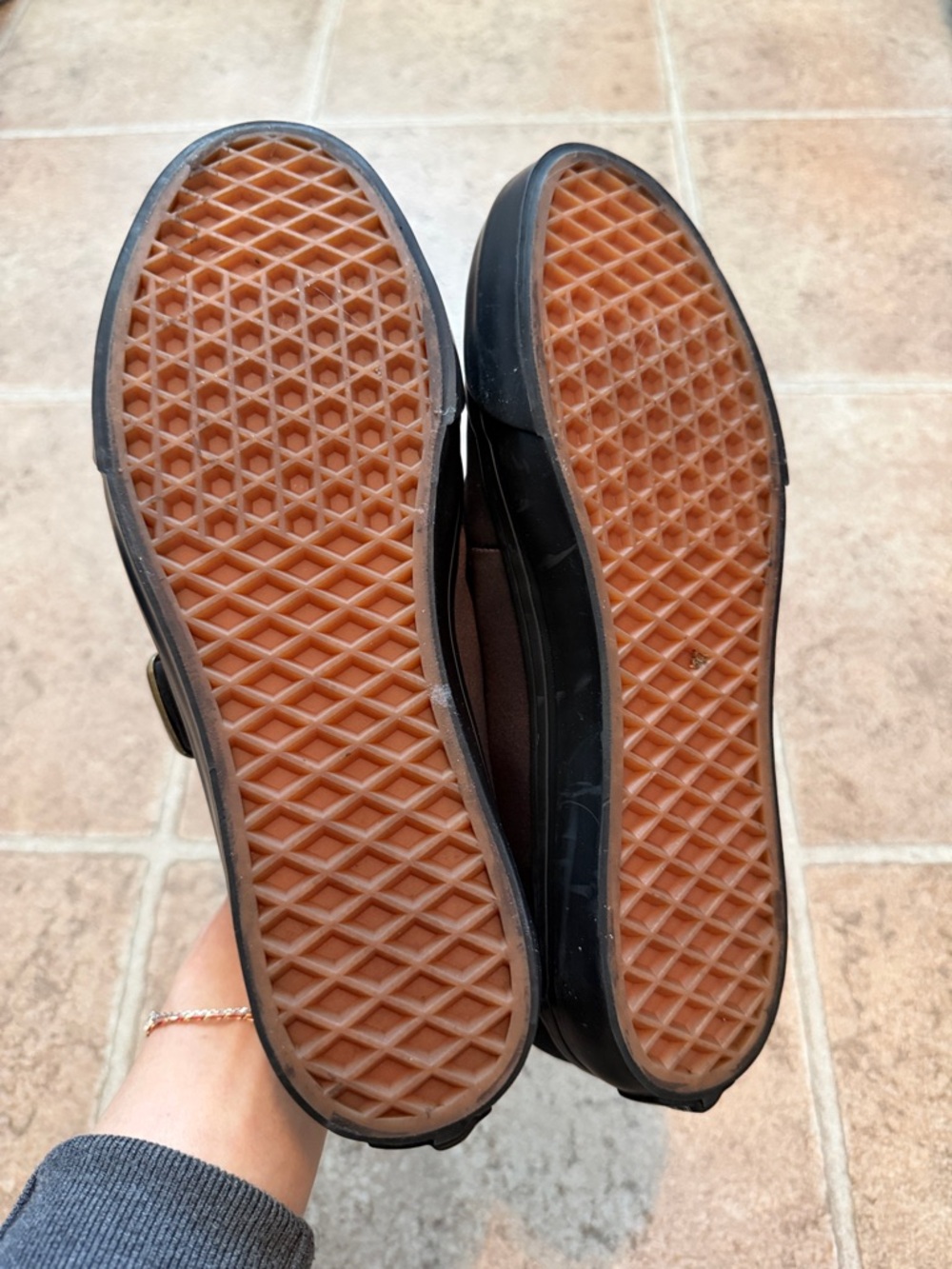 Women’s Vans Black Mary Jane Buckle Flats. Size 7.5 - Picture 9 of 9
